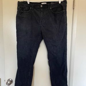 Black Corduroy Jeans